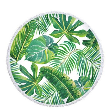 Serviette de plage Esprit Tropicale